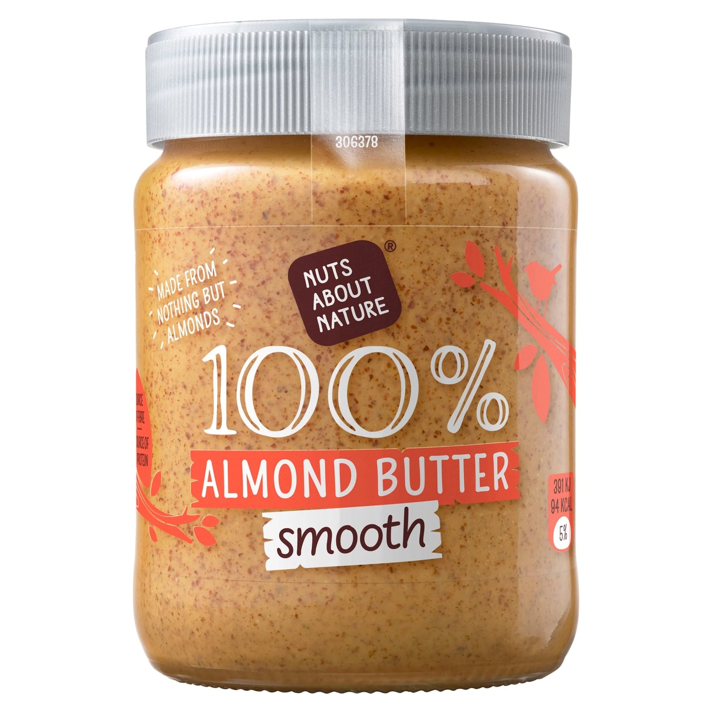 Nuts About Nature 100% Almond Butter Smooth by NUTS ABT NATURE
