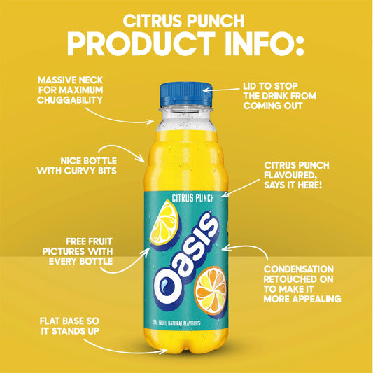 Citrus Punch 500ml by Oasis
