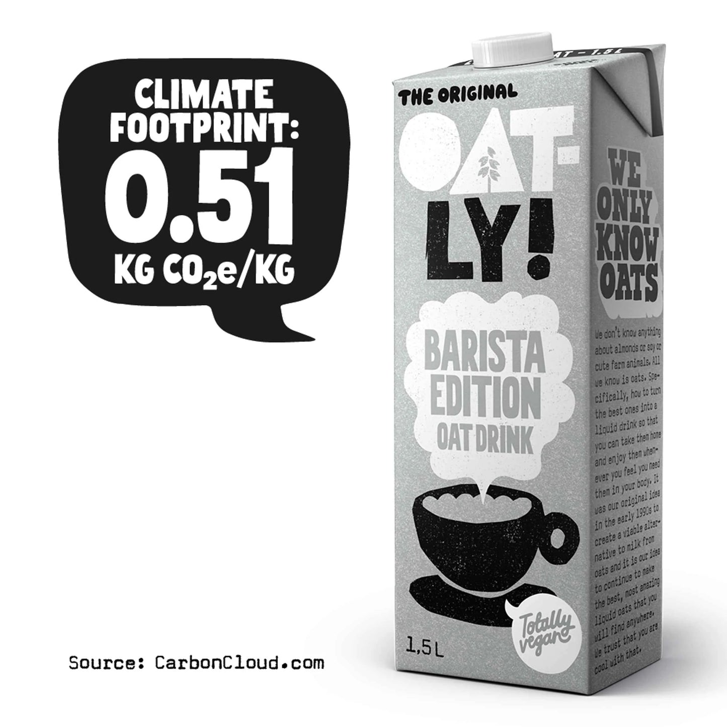 Oatly Oat Drink Barista Edition 1.5l X3 by OATLY!