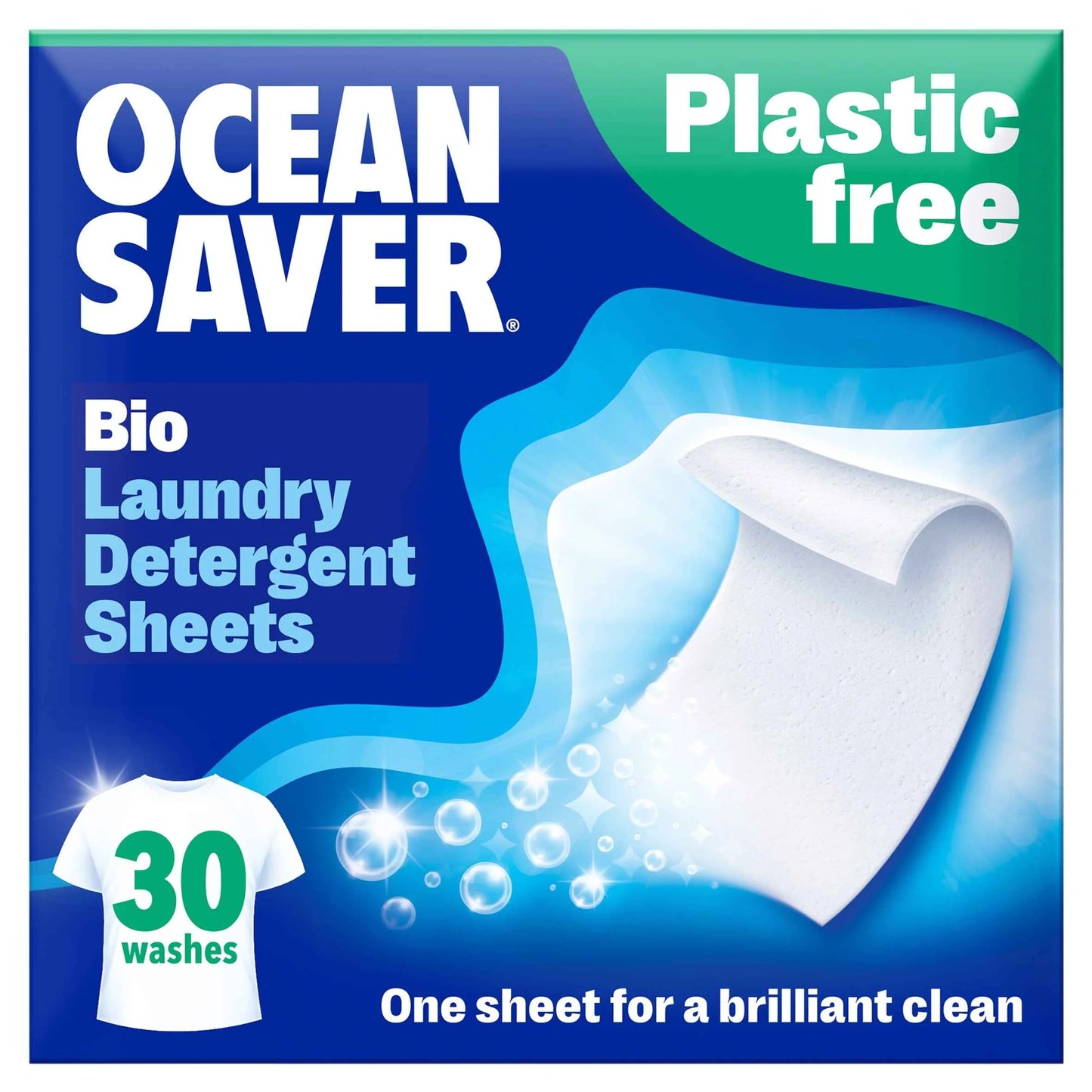 Oceansaver Plastic Free Bio Laundry Detergent by OCEAN SAVER