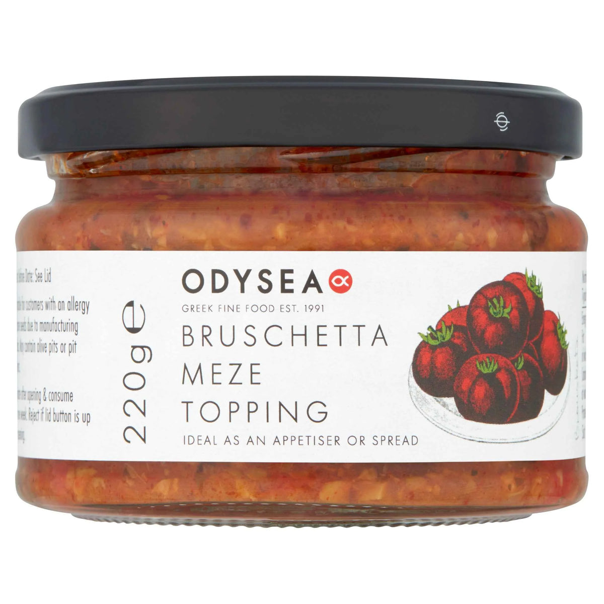 Bruschetta Meze Topping 220g by ODYSEA
