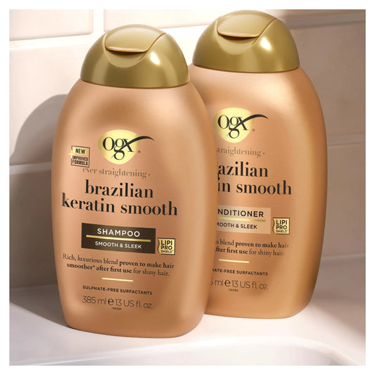 Brazilian Keratin Smooth Shampoo For Dry by OGX