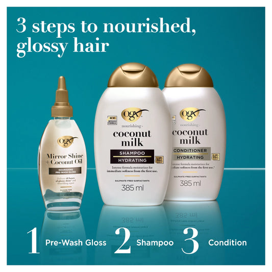 Mirror Shine +argan Oil Pre-wash Hair by OGX