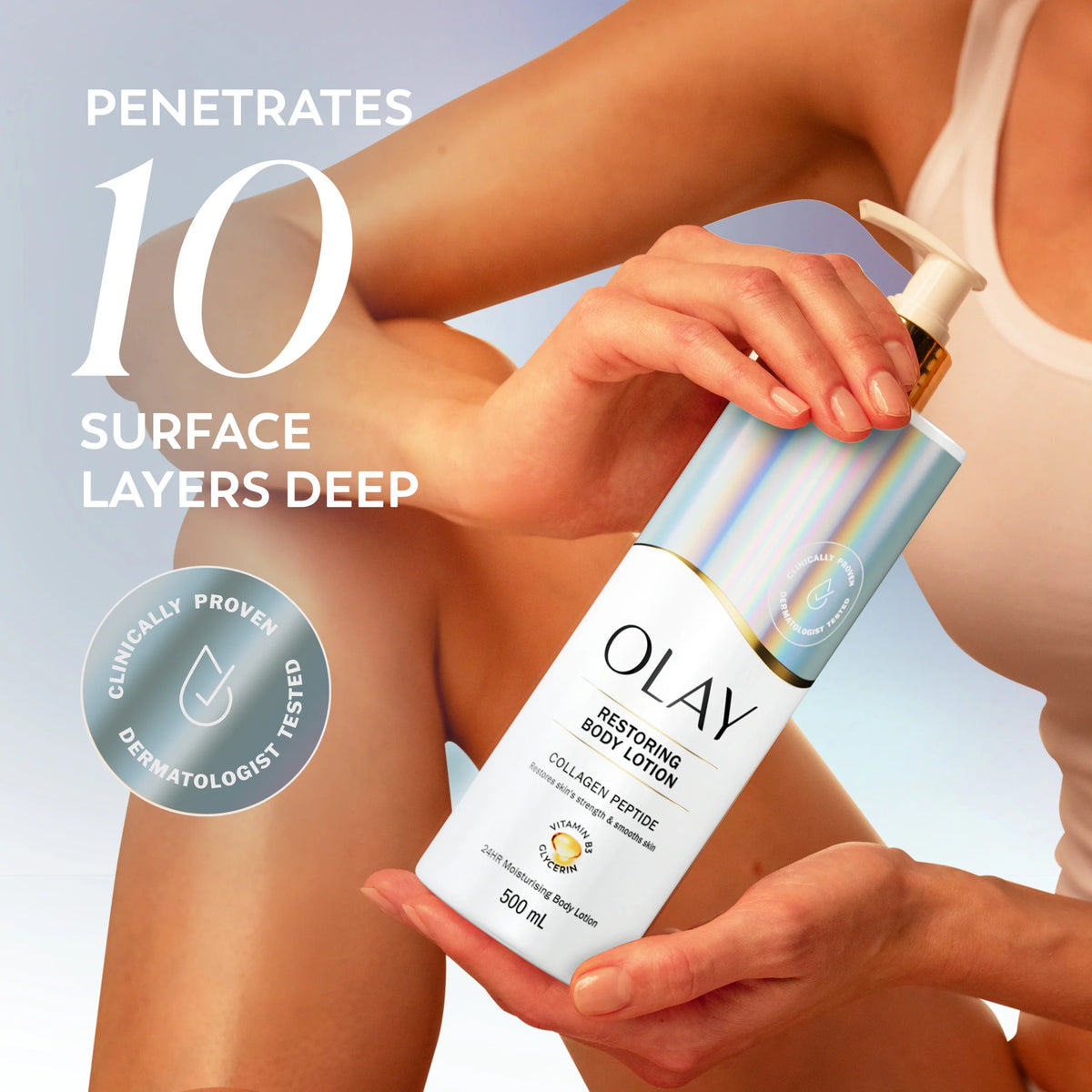 Restoring Body Lotion 500ml by OLAY at The British Vault