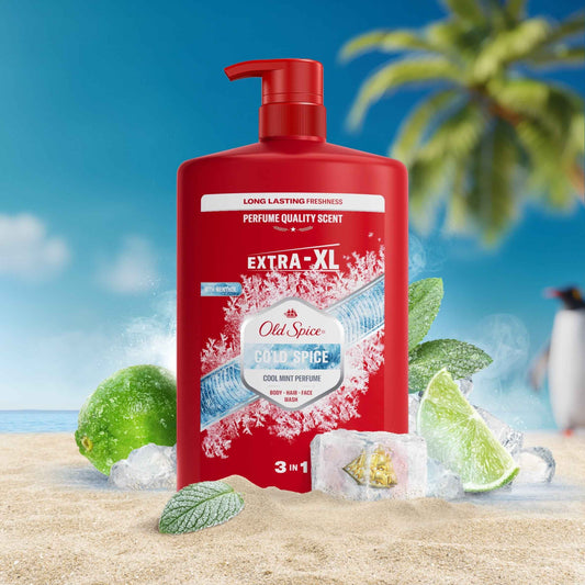Cold Spice Cool Mint Shower Gel 1 L by OLD SPICE