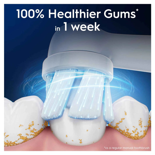 Io Gentle Clean White Toothbrush Heads by Oral-B