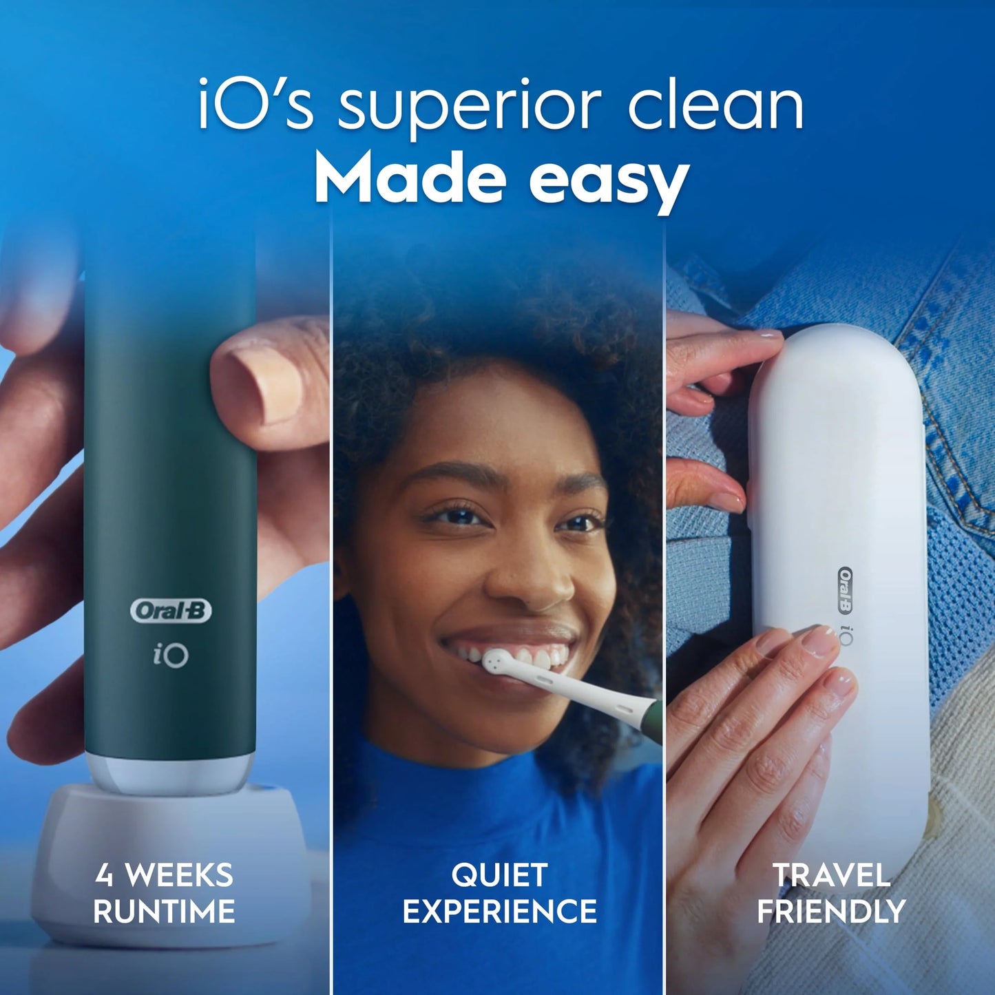 Io Series 2 Clean & Care Green by Oral-B
