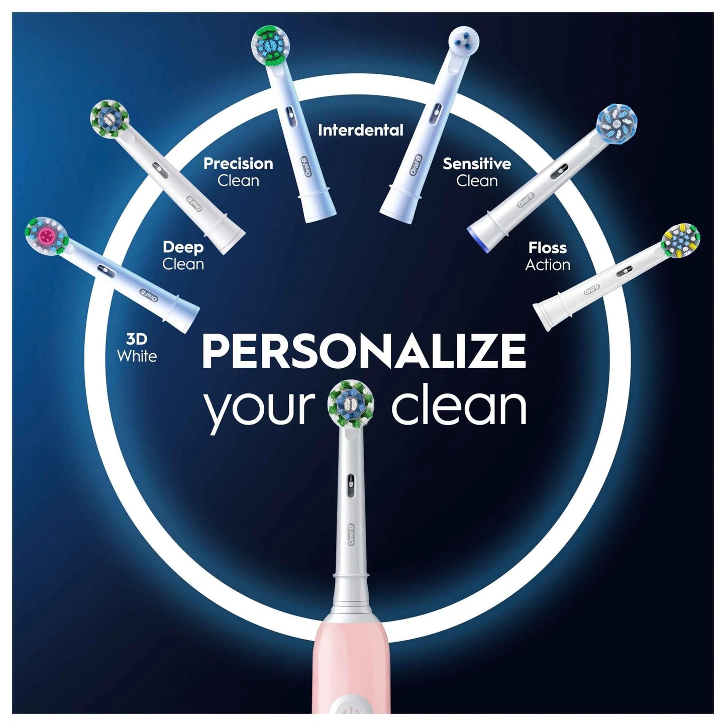 Pro 1 Electric Toothbrush & Case Pink by Oral-B