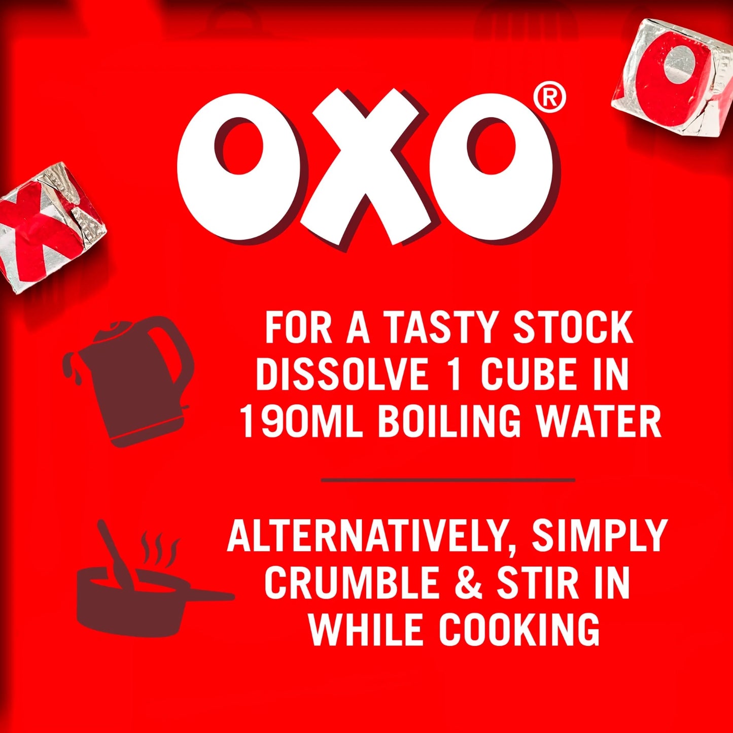 Beef Stock Cubes 24 Pack 142g by OXO