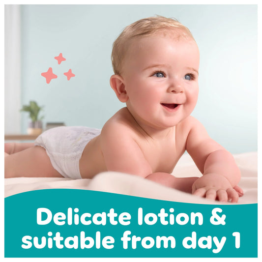 Sensitive Baby Wipes Plastic Free 52 by Pampers