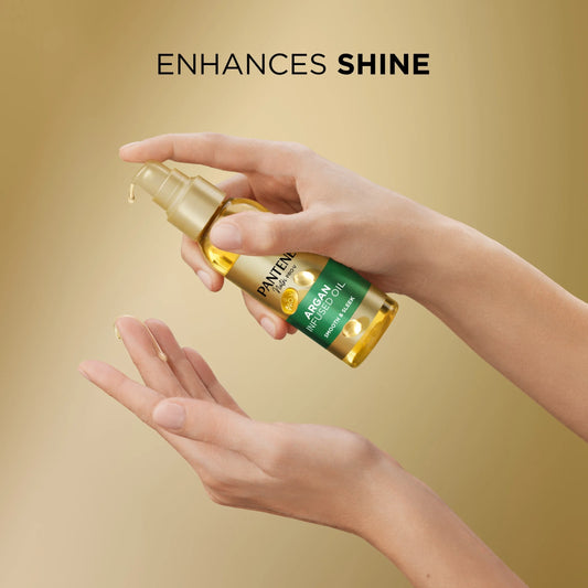 Smooth & Sleek Argan Hair Oil 100ml by PANTENE