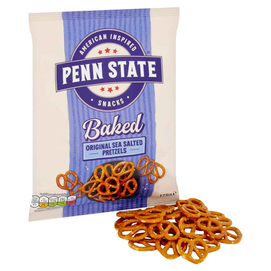 Sea Salted Sharing Pretzels 175g by PENN STATE