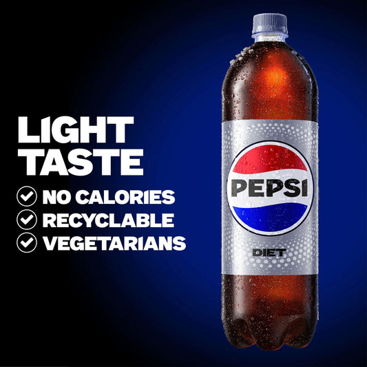 Diet Cola Bottle 2l by PEPSI