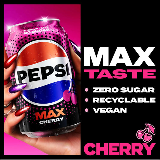 Max Cherry 330ml by PEPSI