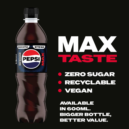 Max No Sugar 600ml by PEPSI