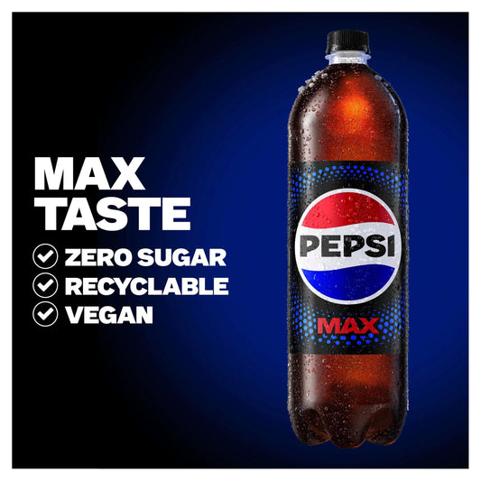 Max No Sugar Cola Bottle 2l by PEPSI