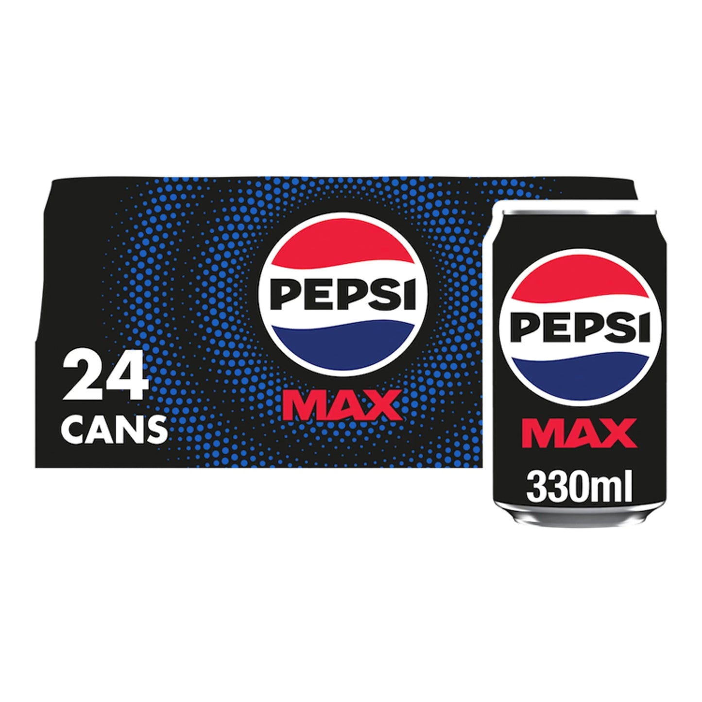 Max No Sugar Cola Cans 24x330ml by PEPSI