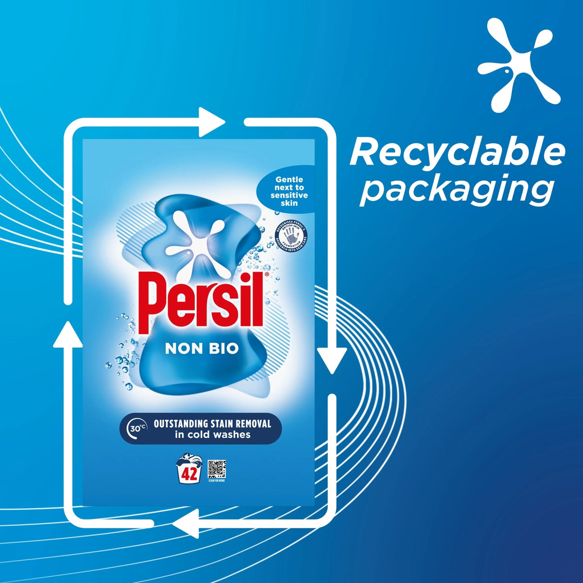 Non Biological Washing Powder 42w 2.1kg by Persil