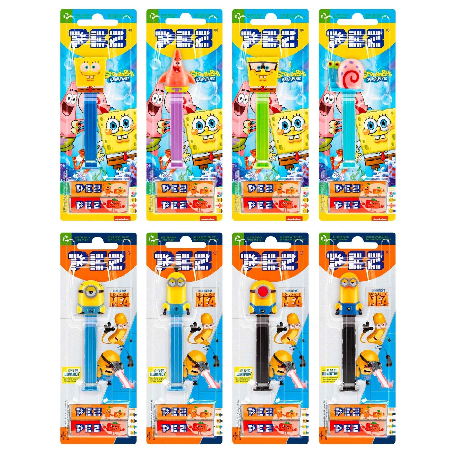 Fruit Flavour Candy With Dispenser 2 X by PEZ