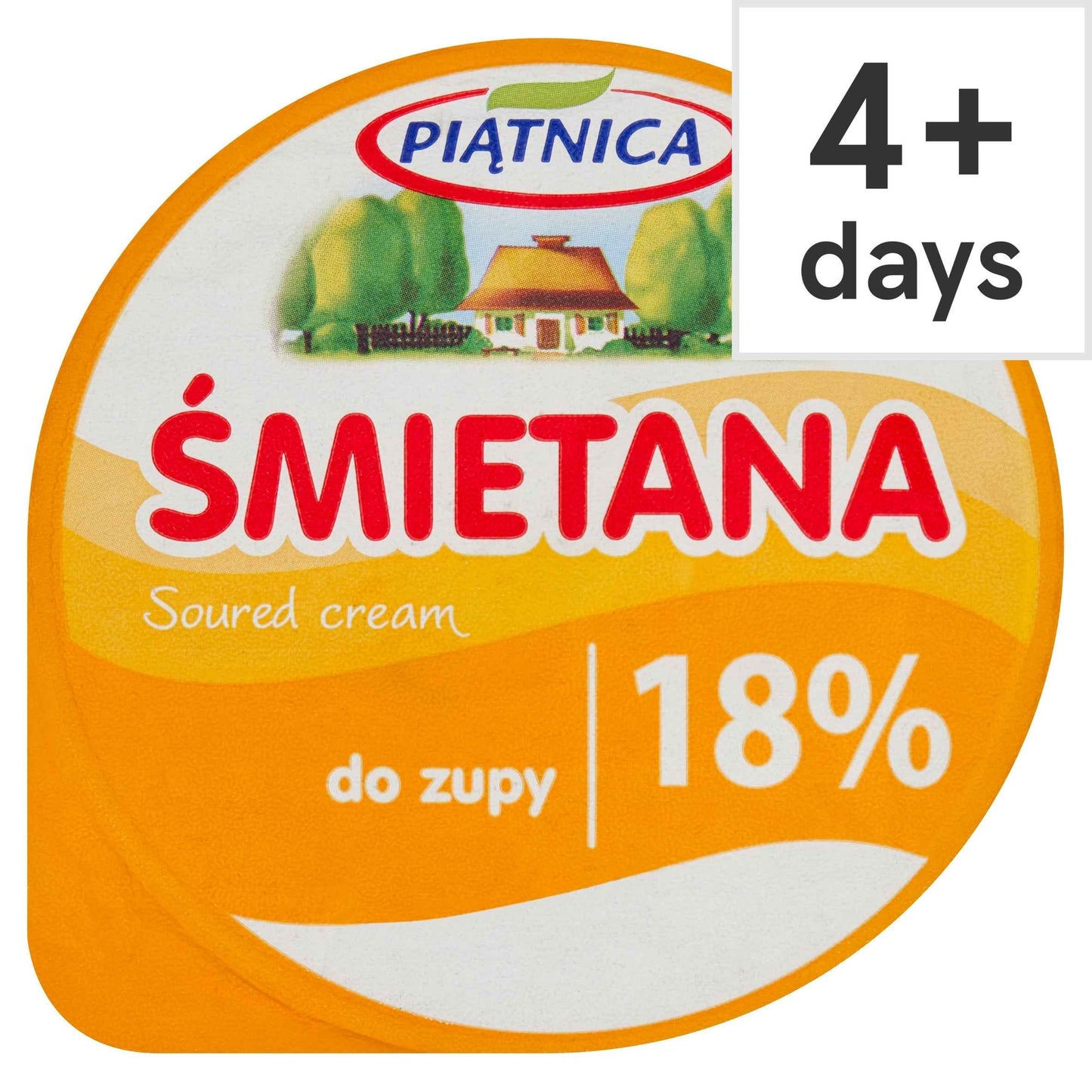 Smietana Sour Cream 18% Fat 200g by PIATNICA