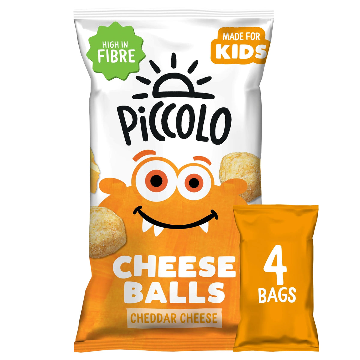 Kids Organic Cheese Multigrain Balls by PICCOLO