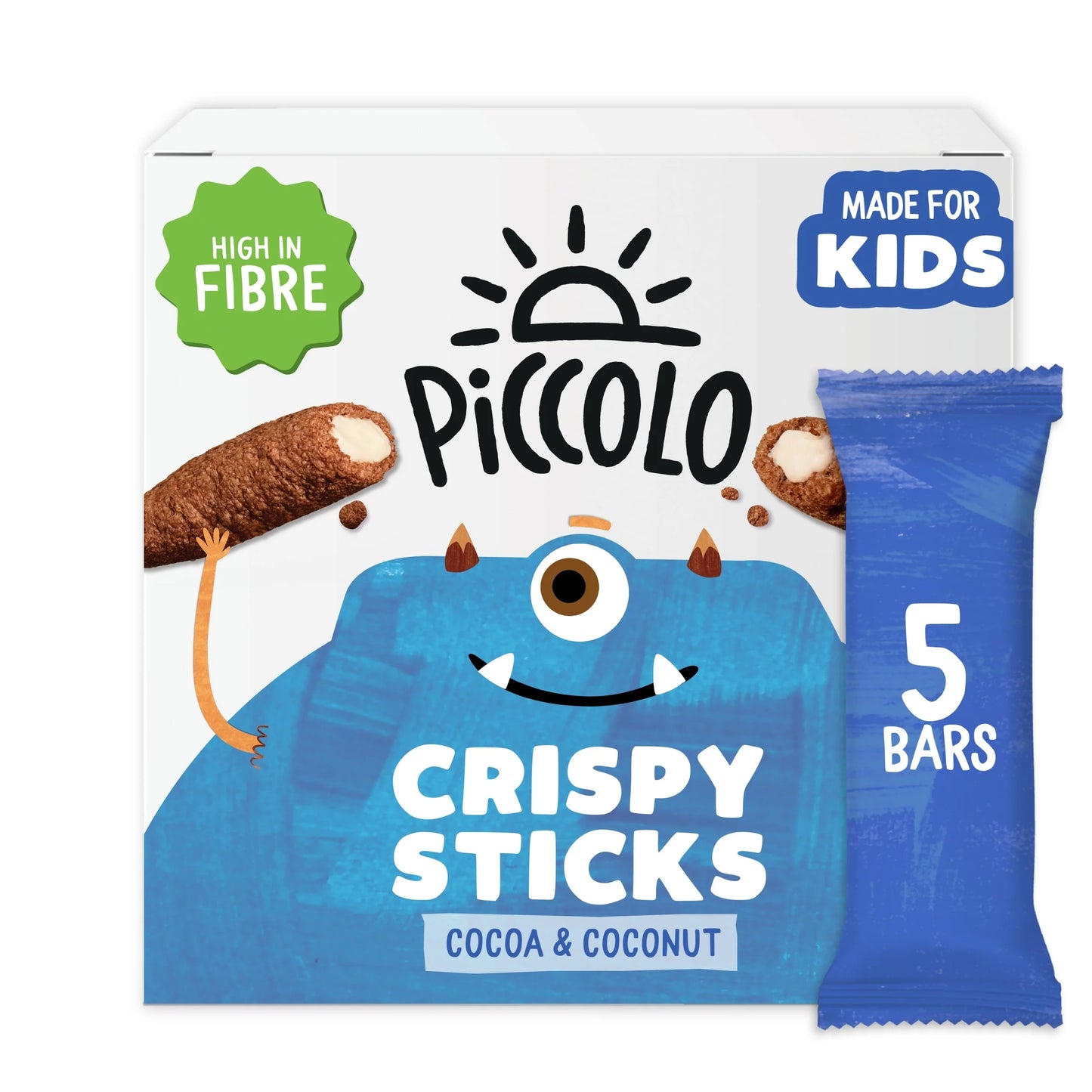 Kids Organic Cocoa & Coconut Crispy by PICCOLO