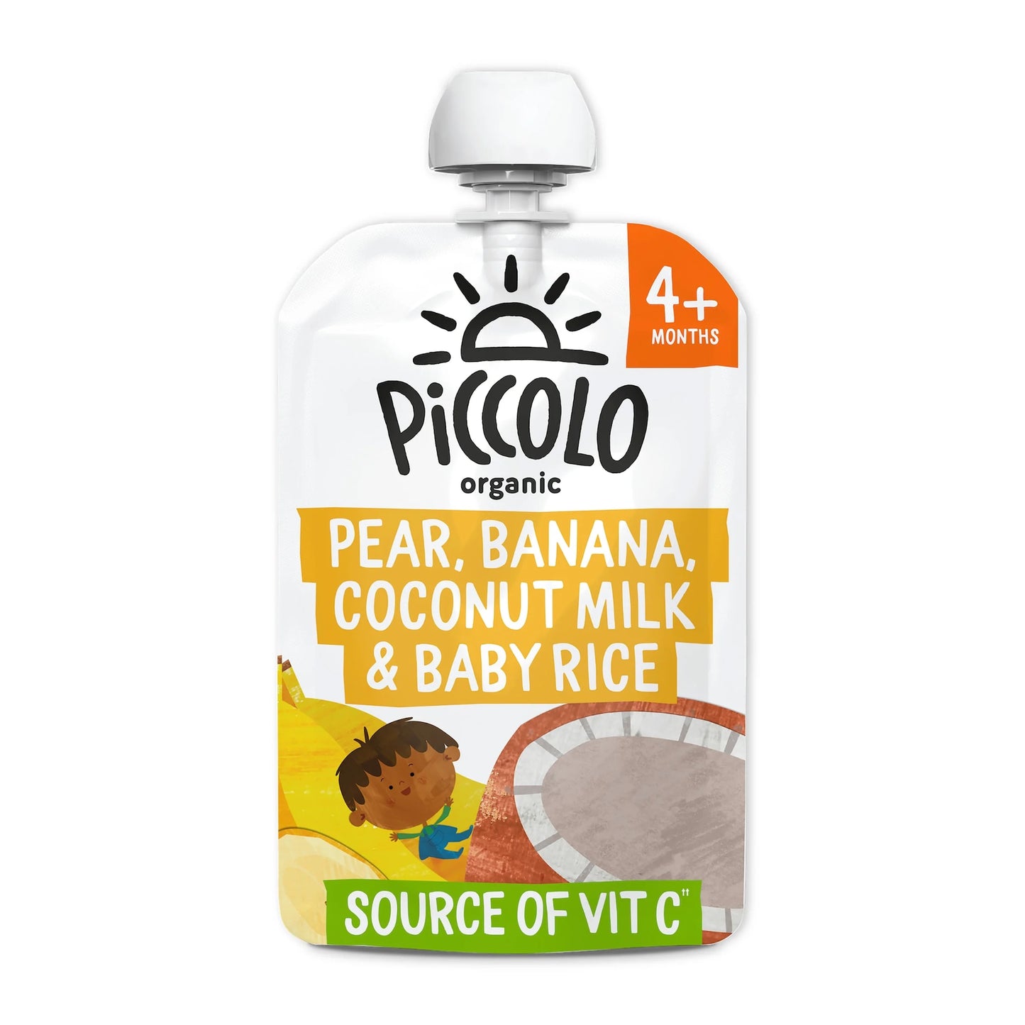 Organic Pear, Banana, Coconut Milk & by PICCOLO