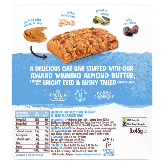 Almond Butter Stuffed Original Oat by Pip & Nut