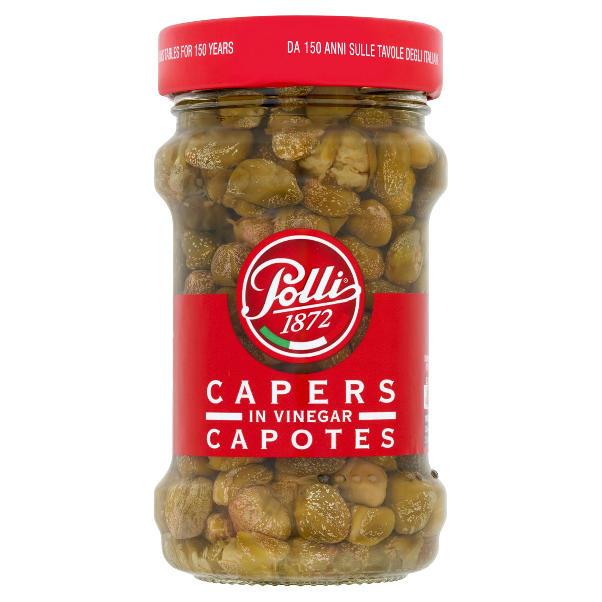Capers In Vinegar Capotes 190g by POLLI