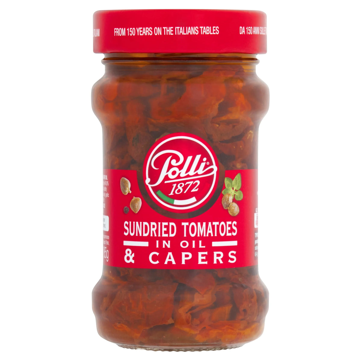 Sundried Tomatoes In Oil & Capers 190g by POLLI