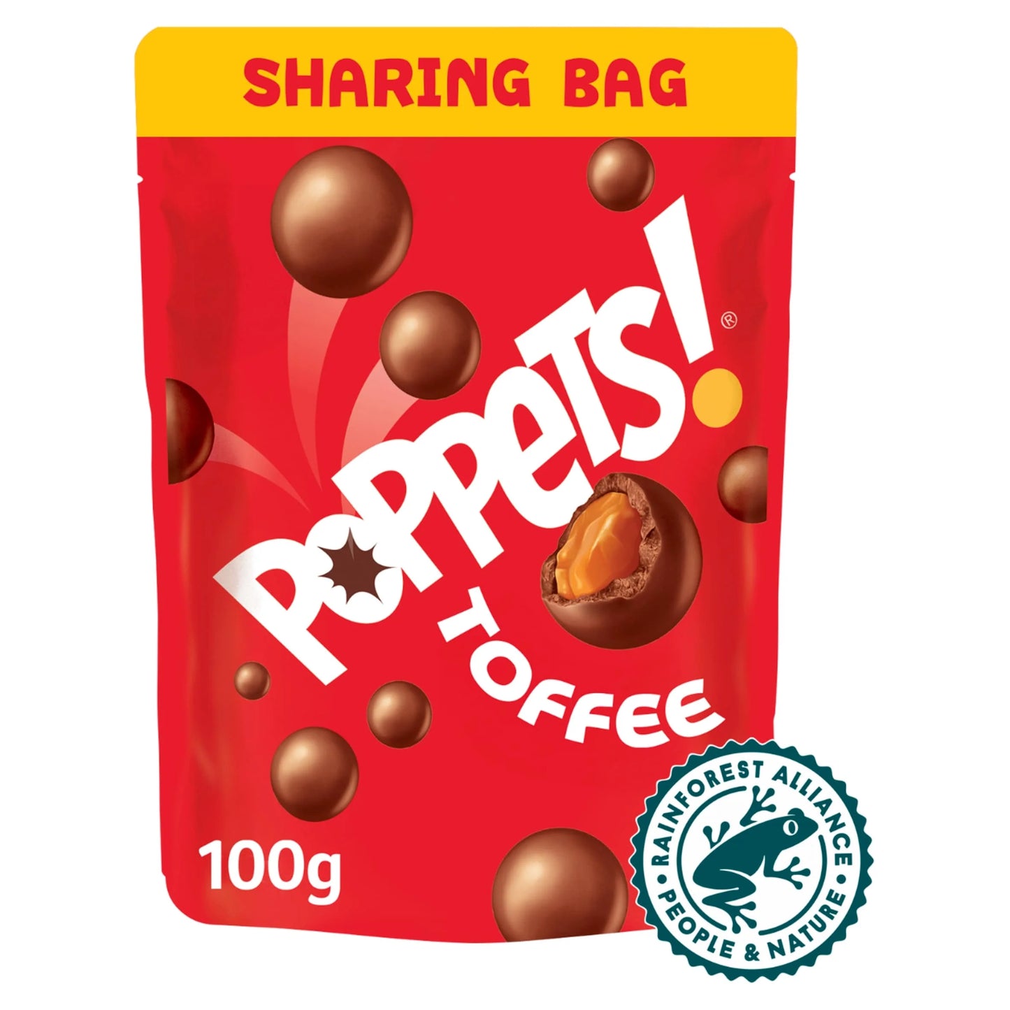 Toffee Pouch 100g by POPPETS
