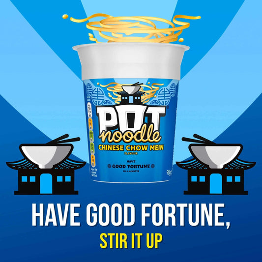 Chinese Chow Mein 90g by POT NOODLE