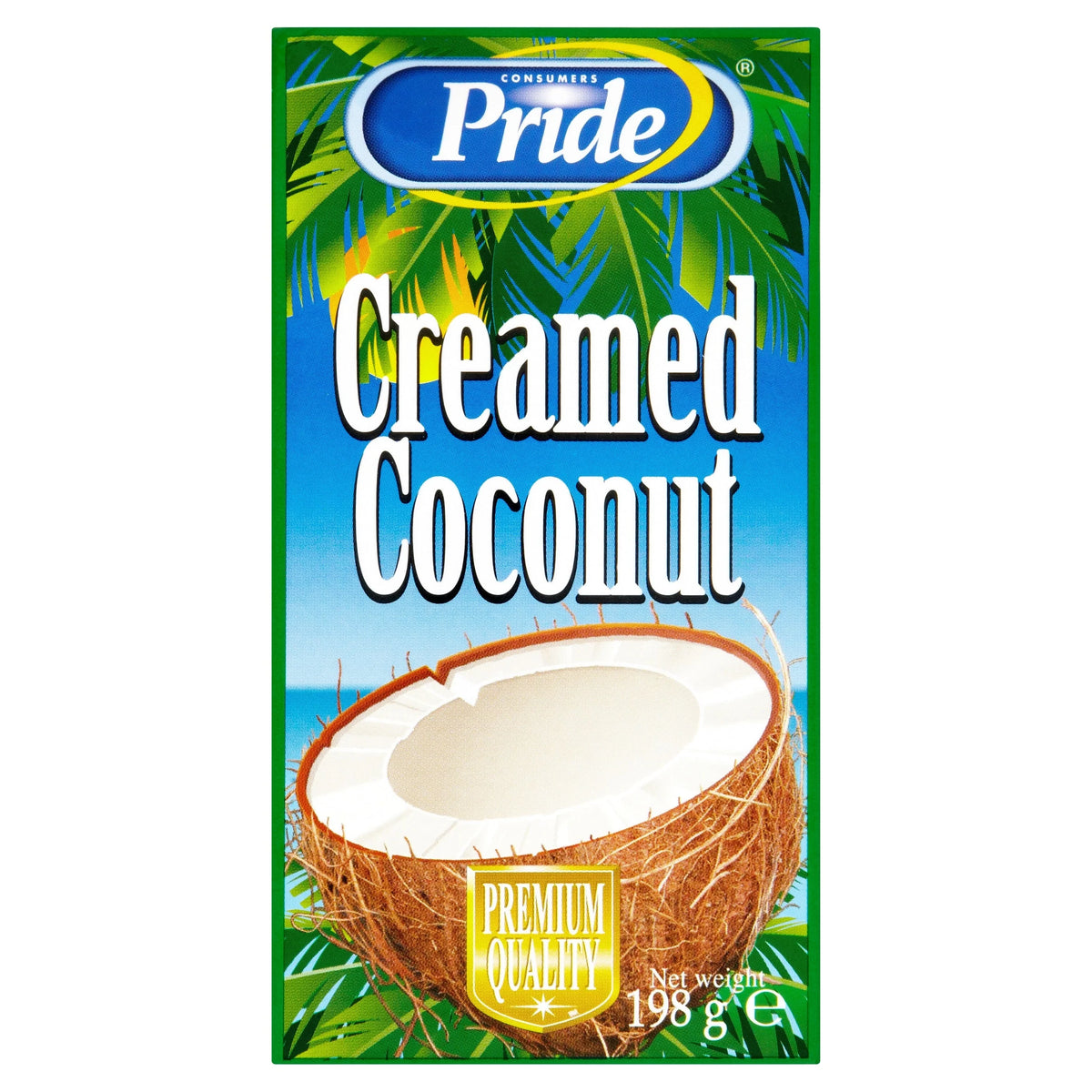 Creamed Coconut 198g by PRIDE