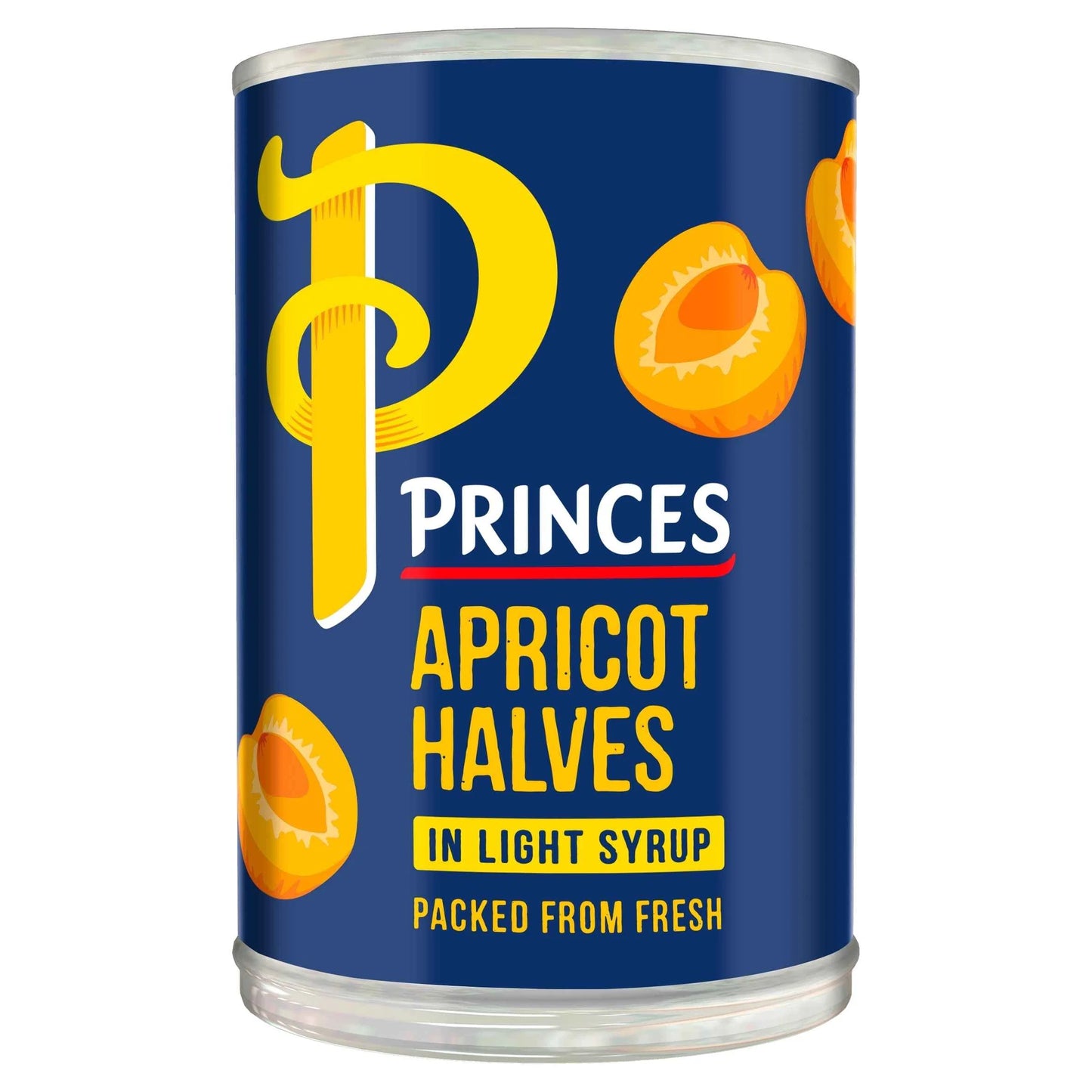 Apricot Halves In Light Syrup 410g by PRINCES