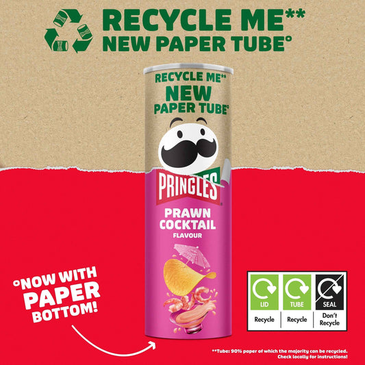 Prawn Cocktail Sharing Crisps 185g by PRINGLES