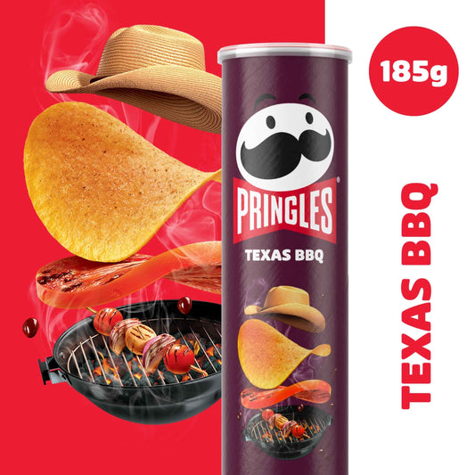 Texas Bbq Sharing Crisps 185g by PRINGLES