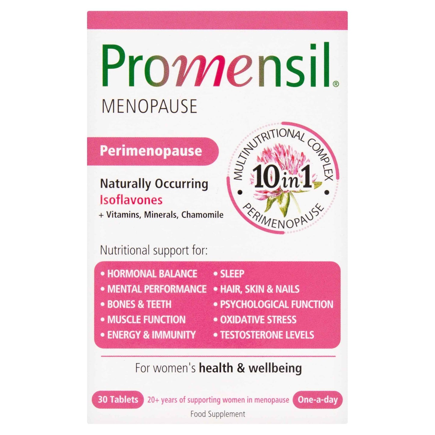 Perimenopause 10 In 1 30s by PROMENSIL