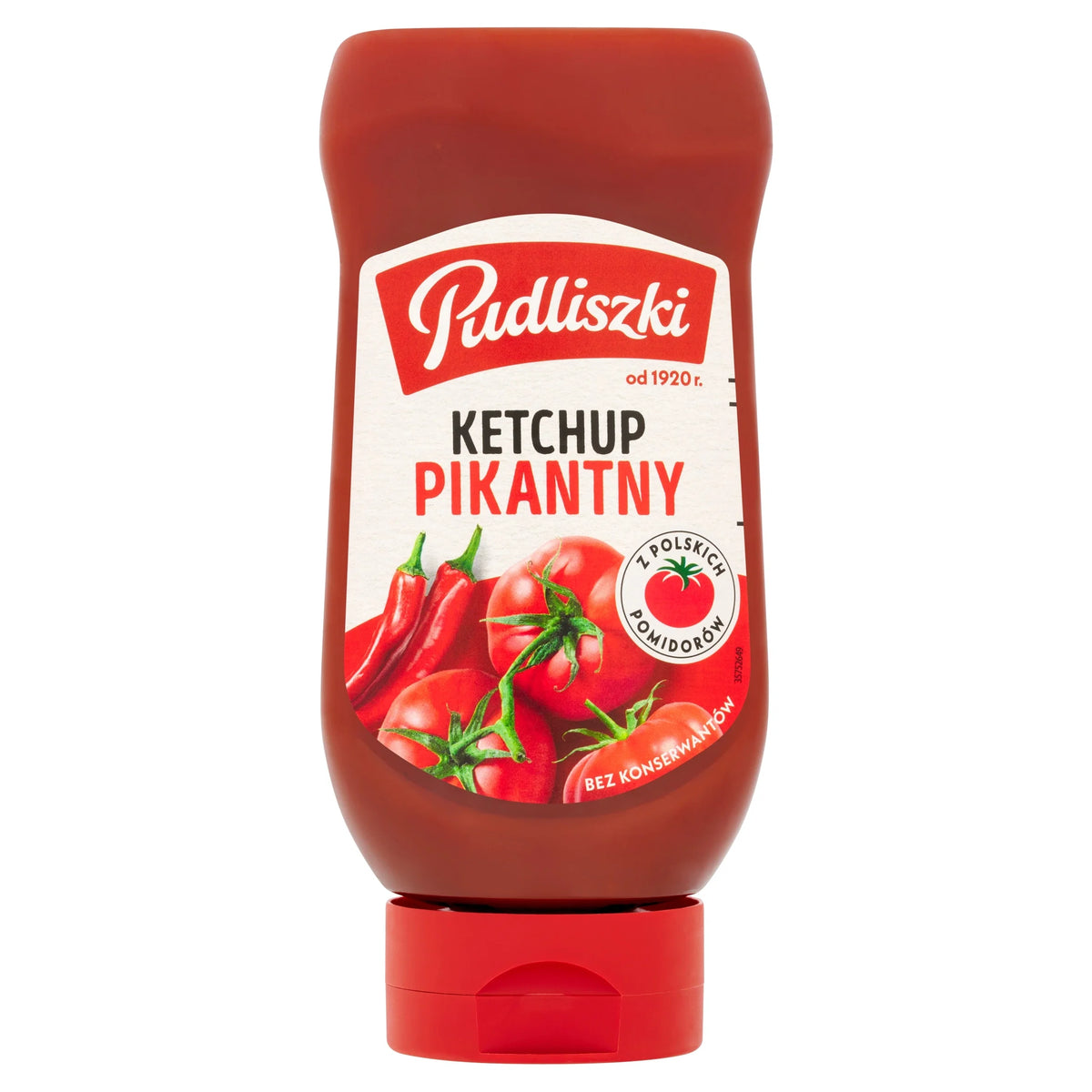 Hot Tomato Ketchup 480g by Pudliszki