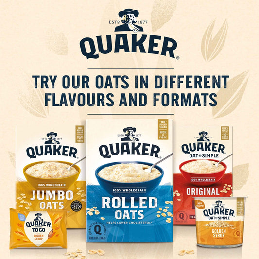 Oat So Simple Golden Syrup Porridge by QUAKER