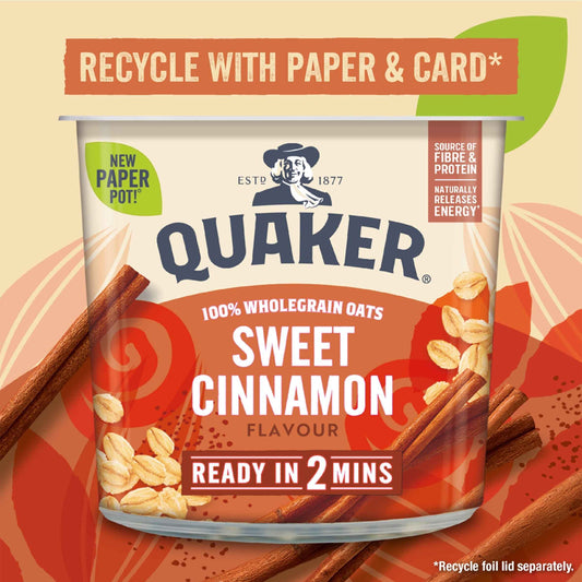 Oat So Simple Sweet Cinnamon Porridge by QUAKER