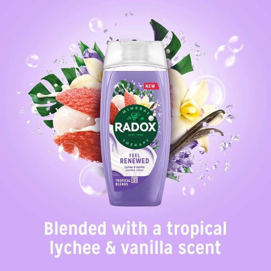 Mineral Therapy Feel Renewed Lychee & Vanilla Body Wash by RADOX