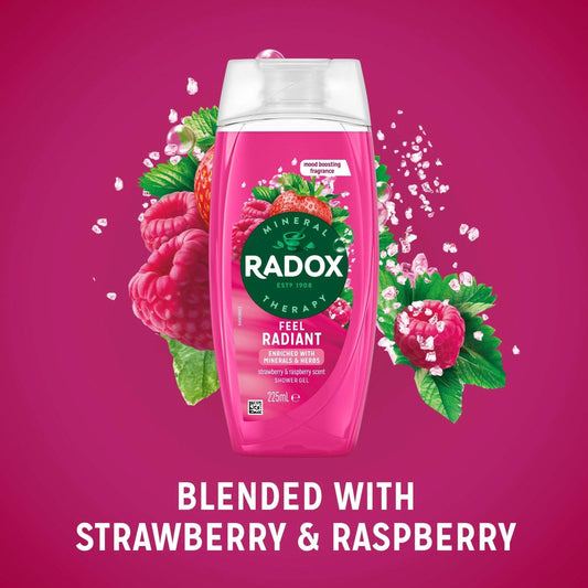 Strawberry Feel Radiant Shower Gel Body by RADOX
