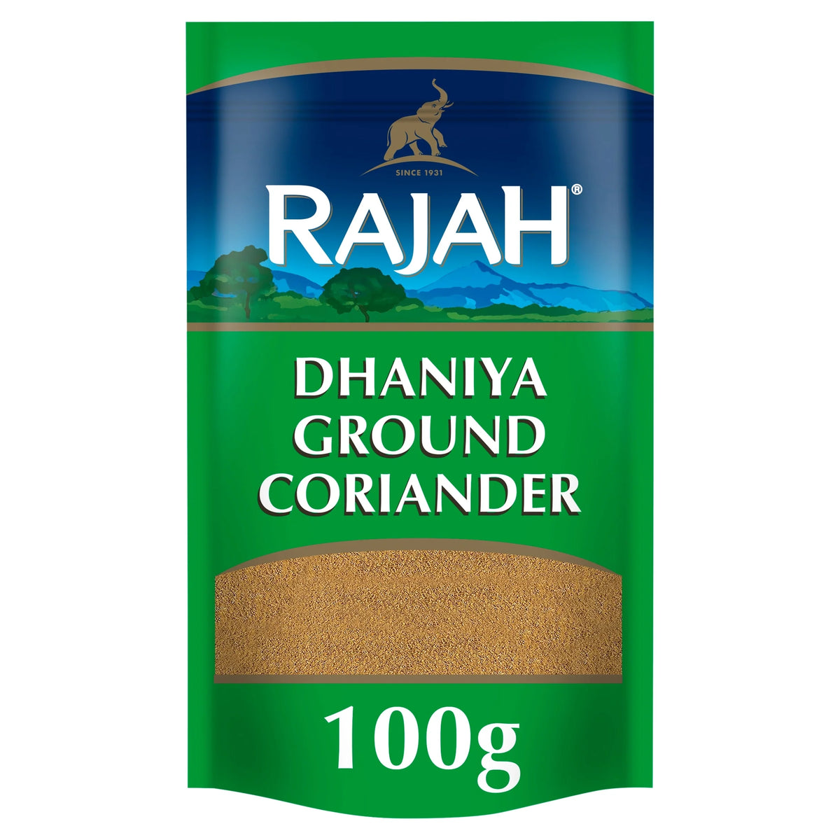Dhaniya Ground Coriander 100g by RAJAH