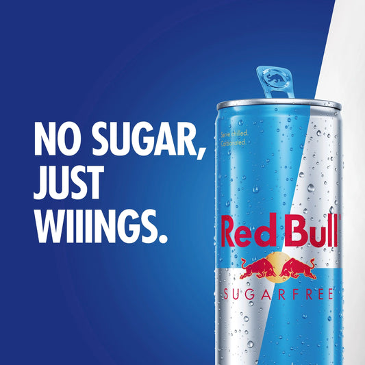 Sugar Free Energy Drink 4 X 250ml by Red Bull