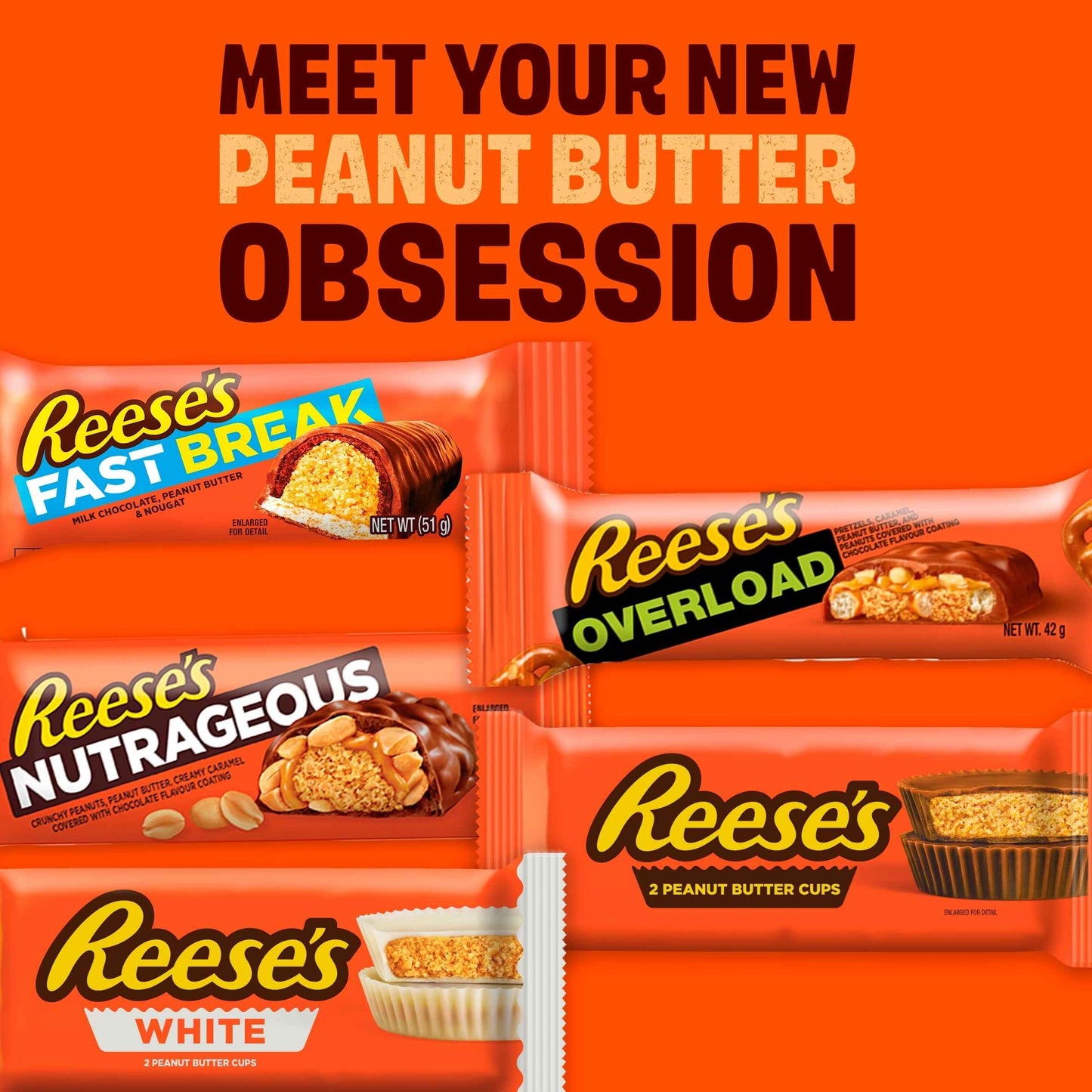 Nutrageous Chocolate 47g by Reese's