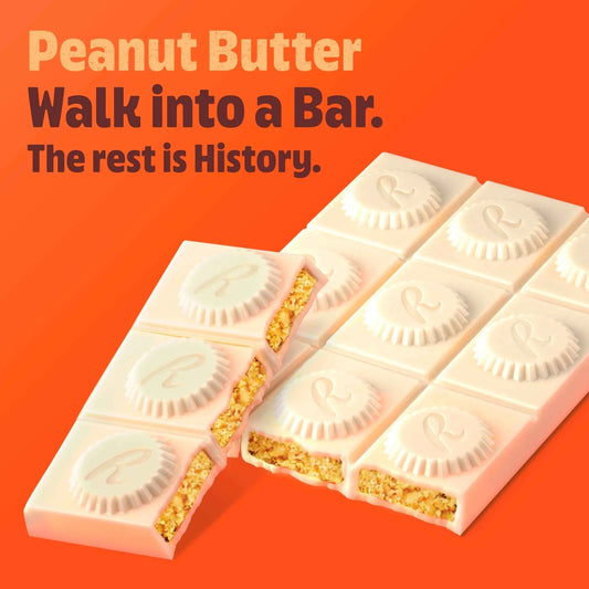 Peanut Butter White Chocolate Bar 90g by Reese's