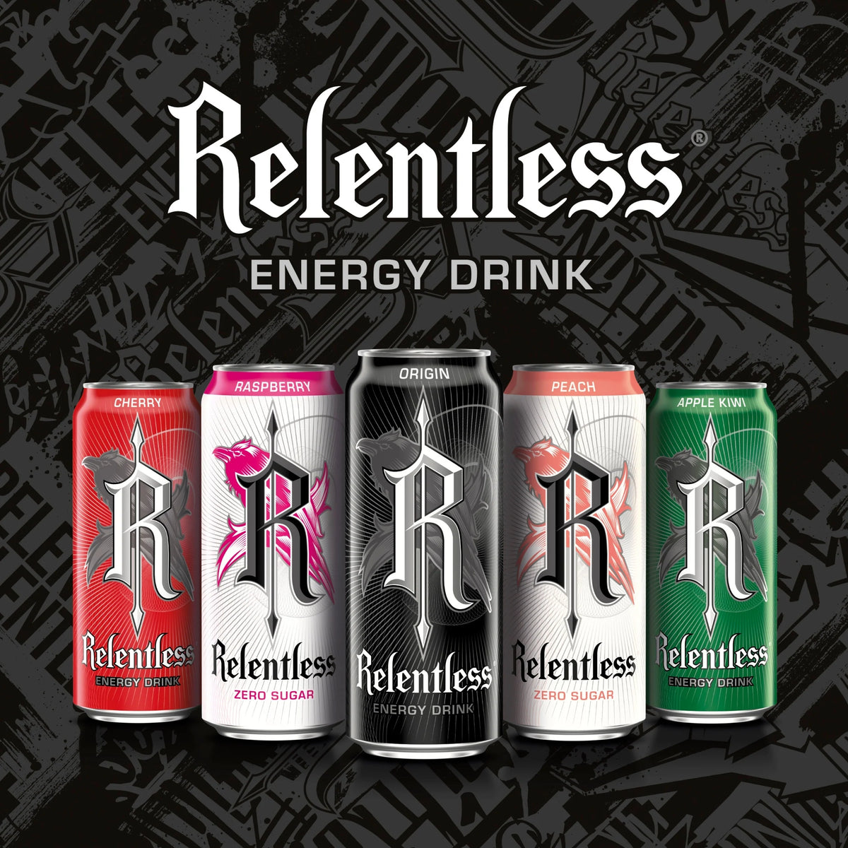 Origin Energy Drink 4x500ml by RELENTLESS