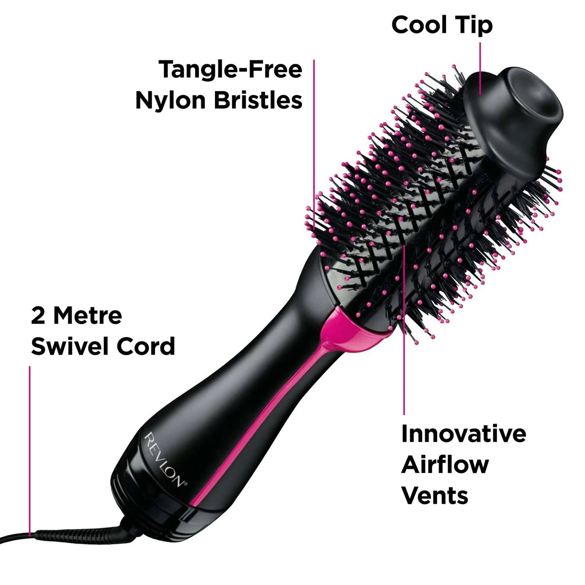 One Step Hair Dryer And Volumiser by REVLON