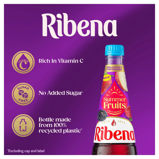 Summer Fruits No Added Sugar Squash by RIBENA