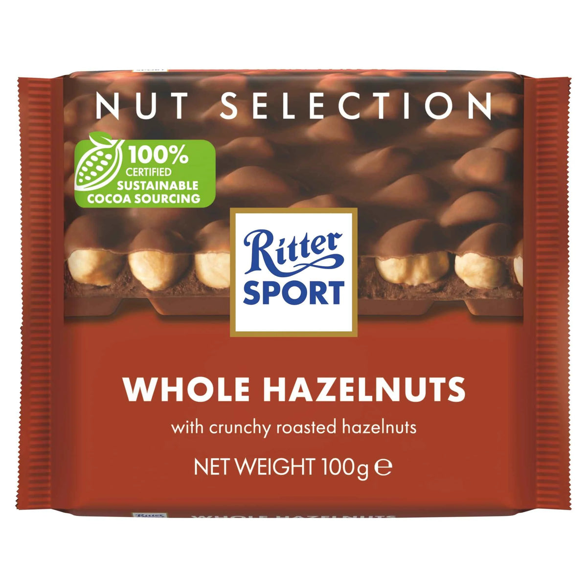 Milk Chocolate With Whole by Ritter SPORT